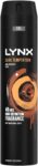 Lynx Dark Temptation Aerosol Body Spray Mens Deodorant Spray with a smooth dark chocolate scent for 48 hours of odour-busting, high definition fragrance 250 ml