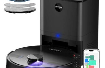 MONSGA Robot Vacuum with Mop, 7000Pa Powerful Suction – Prime Day Deal