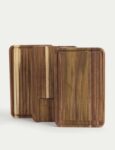 M&S Set of 3 Wooden Chopping Boards Free C&C