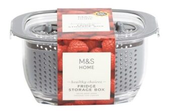 M&S Small Fridge Storage Box 480ml
