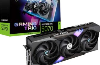 MSI GeForce RTX 5070 12GB Graphics Card – Free C&C