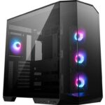 MSI MAG PANO 100R PZ ATX PC Case – ATX Capacity, Verical GPU Installation Bracket, GPU Holder