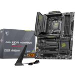 MSI MAG X870E TOMAHAWK WIFI Motherboard, ATX – Supports AMD Ryzen 9000/8000 / 7000 Processors, AM5-80A SPS VRM, DDR5 Memory Boost 8400 MT