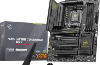 MSI MAG X870E TOMAHAWK WIFI Motherboard, ATX – Supports AMD Ryzen 9000/8000 / 7000 Processors, AM5-80A SPS VRM, DDR5 Memory Boost 8400 MT