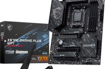 MSI X870E Gaming Plus WiFi ATX Motherboard – Supports AMD Ryzen 9000/8000/7000 Processors, AM