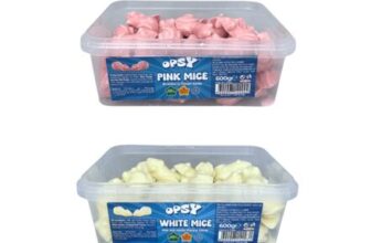 MULTIBUY Opsy Mice Tubs – 1.2kg for £6.99