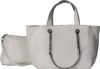Mabel London Womens Dual Look Multiple Shoulder Strap Bag with Chain Strap and a Make up Bag – Lillian