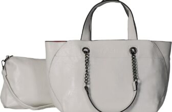 Mabel London Womens Dual Look Multiple Shoulder Strap Bag with Chain Strap and a Make up Bag – Lillian