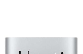 Mac mini (M4, 2024) with 10-core CPU and 10-core GPU, 24GB, 512GB SSD – Silver