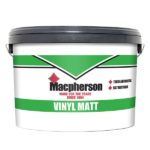 Macpherson Vinyl Matt Paint 2.5L Black – Free C&C