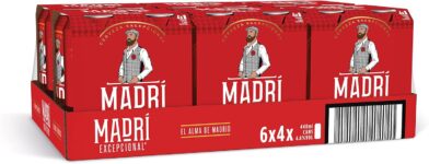 Madri Excepcional Lager Beer 24 x 440 ml (cans)