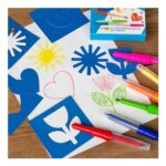 Magic Rainbow Coloured Blow Pens