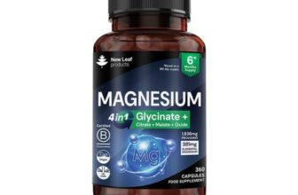 Magnesium Complex 4in1 Glycinate, Citrate, Malate & Oxide 360 Capsules