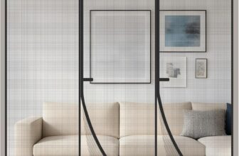 Magnetic Fly Screen Door Self Sealing Mesh,Powerful Magnets and Full Frame Magic Tape with Wide Top Hook & Loop, Side Strips No Drill Installation,Automatically Closes (Black)
