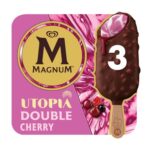 Magnum Utopia Double Cherry Ice Cream Sticks 3x 85 Ml