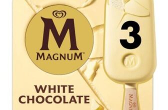 Magnum White Chocolate Ice Cream Sticks 3 X 100ml