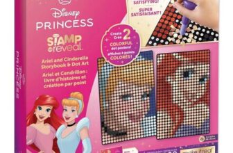 Make It Real Disney Princess Stamp to Reveal Storybook – Cinderella & Ariel