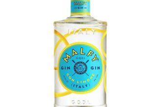 Malfy Lemon Gin, Italian, 41% ABV, 70cl, Amalfi Coast