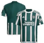 Manchester United adidas Away Shirt 2023-24 – Kids (Officially Licensed Gear) Sizes: 13-14 Years