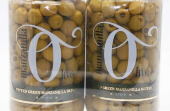 Manzanilla Olive Co. Pitted Green Manzanilla Olives, 2 x 940g In Store