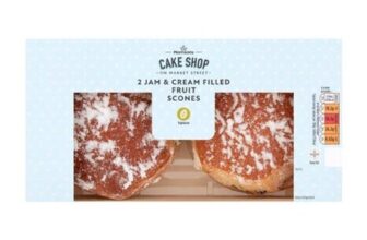 Market Street Jam & Cream Filled Fruited Scones