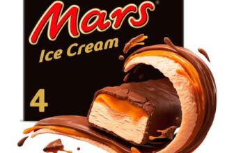 Mars Chocolate Caramel Ice Cream Bars 4x40g