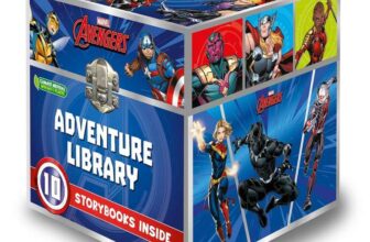 Marvel Avengers: Adventure Library: 10 super stories inside a keepsake box (Story Library) – Prime price