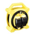 Masterplug 20M Weatherproof Cable Reel with 2 x IP54 13A Sockets