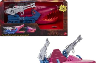 Masters of the Universe Origins Land Shark Vehicle, Skeletors Iconic Transportation for MOTU Storytelling Play and Display
