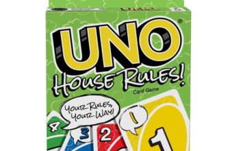 Mattel Games UNO House Rules Card Game