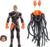Mattel WWE Elite Collection Action Figure & Accessories, Premium Live Event Stardust Set, WrestleMania with Sam Roberts Build-A-Figure Parts, JHX76