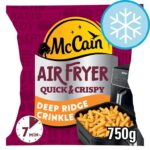McCain Air Fryer Deep Ridge Crinkle Cut Fries 750g – Clubcard Price
