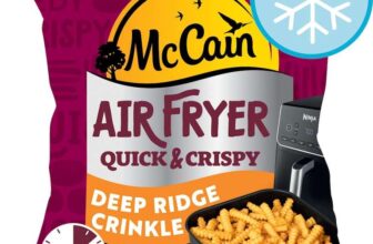 McCain Air Fryer Deep Ridge Crinkle Cut Fries 750g – Clubcard Price
