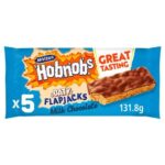 McVities Hobnobs Oaty Flapjacks Milk Chocolate 5 pack Multipack