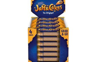 McVities Jaffa Cakes 4 Cake Snack Pack, 50 G (Pack of 20)