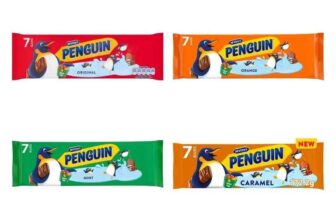 McVities Penguin Original / Orange / Mint / Caramel Biscuit Bar Multipack 7 x 24.6g