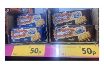 Mcvities Hobnobs Oaty Crunch Creams Original / Chocolate Flavour