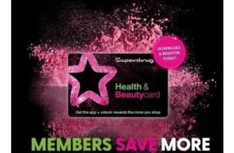Members save More Offers, Exclusively for Superdrug Health & Beauty Card Members