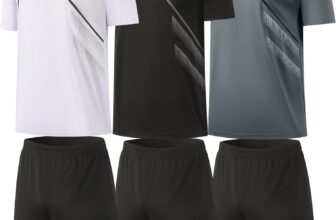 MenS Tracksuit 2 Piece Sports Gym T Shirt & Short Set Fashion Jogging Sweatsuits Wicking Quick Drying Soft Training Tracksuit Workout Fitness Running Sweat-Suits Sportswear Set M-5Xl