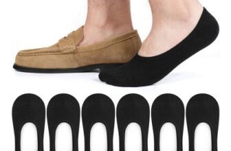 Mens Invisible No Show Socks 6-8 9-12,