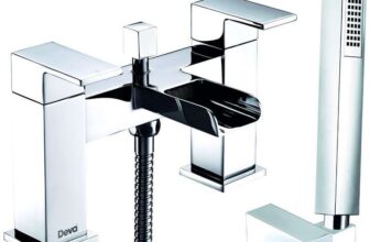 Methven Deva Sparkle Deck Mounted Bath Shower Filler with Shower Mixer, Model SPA2106