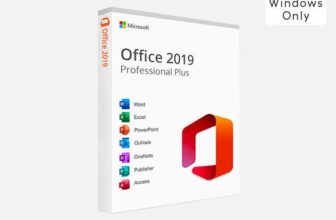 Microsoft Office Software 2019 Pro Plus for Windows Lifetime License (One-Time Purchase / One Device) Incl Tax
