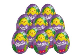 Milka Eggcellent Alpine Milk Chocolate Eggs