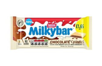 Milkybar Chocolate Crumble White Chocolate Bar 84g
