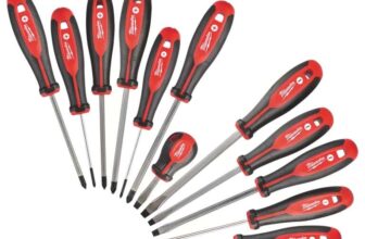 Milwaukee Tri-Lobe Mixed Screwdriver Set 12 Pieces (free C&C)