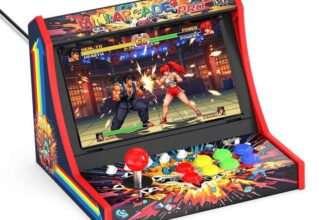 Mini Arcade Pro – Retro Game Cabinet Compatible with Nintendo Switch, Nintendo Switch 2, Nintendo Switch OLED
