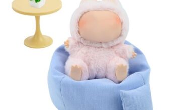 Mini Bean Bag Chair and Doll Accessories for 15-17cm Dolls