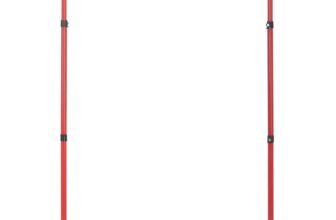 Minifactory Free Standing Basketball Hoop Stand 200cm Adjustable Basketball Hoop Kit with Durable ABS Backboard Iron Pole Stable Fill Base Basketball System for Indoor Outdoor Kids Training