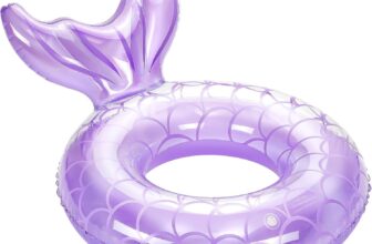 MoKo Inflatable Swimming Ring, Children Cute Pool Float Tube Decorations Swim Tubes Outdoor Pool Beach Water Floats Party Supplies Kids Floaties