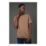 Mocha Neck Trim T-Shirt